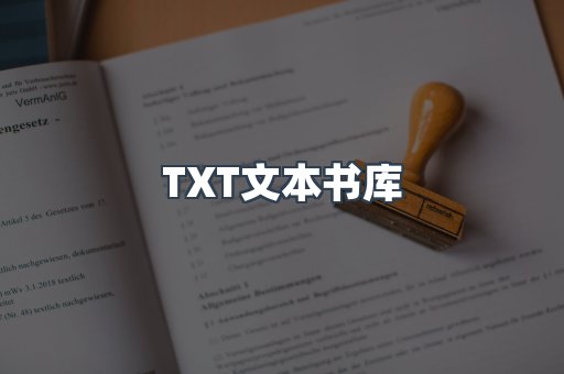 TXT文本书库
